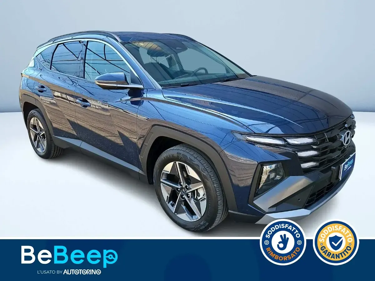 Usata Hyundai Tucson 136 CV (100 kW) 2025 Blu metallizzato SUV