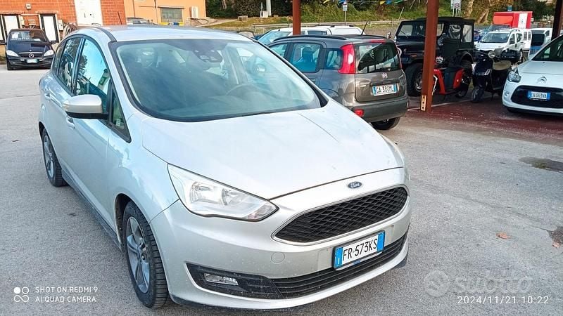 Grigio Usata 2018 Ford C-MAX Titanium Monovolume | 8900 € (Ottimo prezzo) - Immagine 1/4