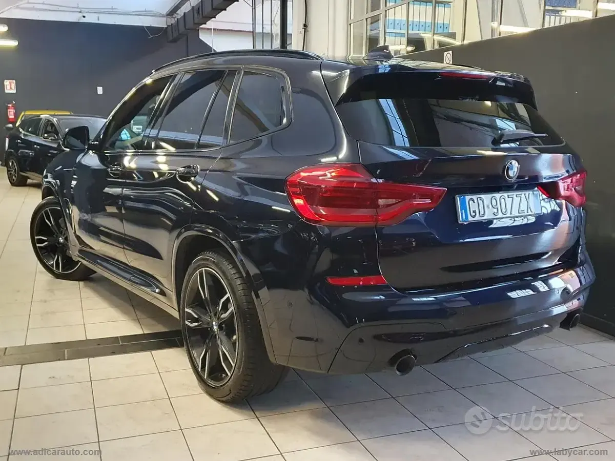 Usata BMW X3 M Sport 249 CV (183 kW) 2021 Nero SUV