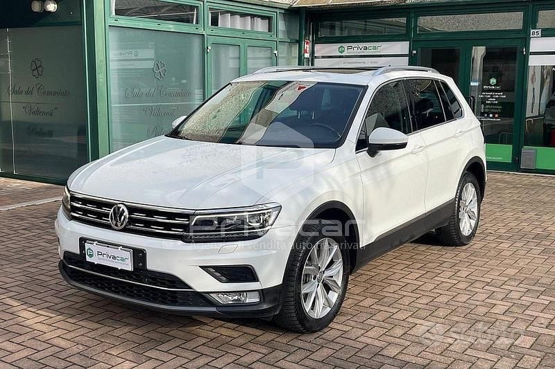 Usata VW Tiguan Executive 190 CV (139 kW) 2017 Bianco SUV