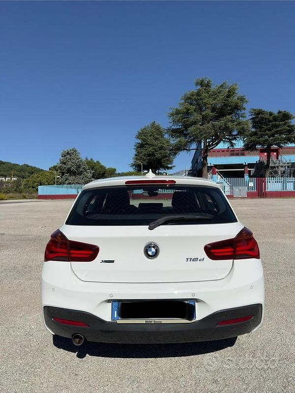 Usata BMW 118 M Sport 150 CV (110 kW) 2018 Bianco Utilitaria
