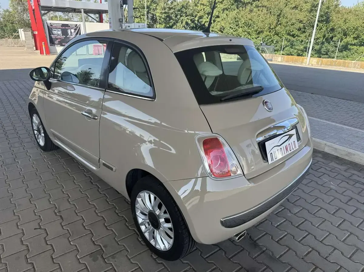 Usata Fiat 500 Lounge 69 CV (50 kW) 2015 Beige Berlina
