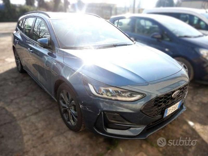 Usata Ford Focus ST-Line 125 CV (91 kW) 2023 Blu/azzurro Station wagon