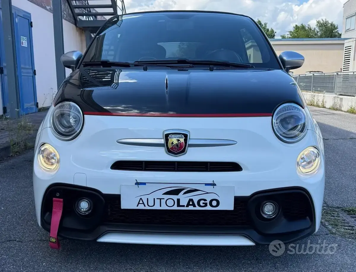Usata Abarth 595C Turismo 165 CV (121 kW) 2018 Bianco Cabrio