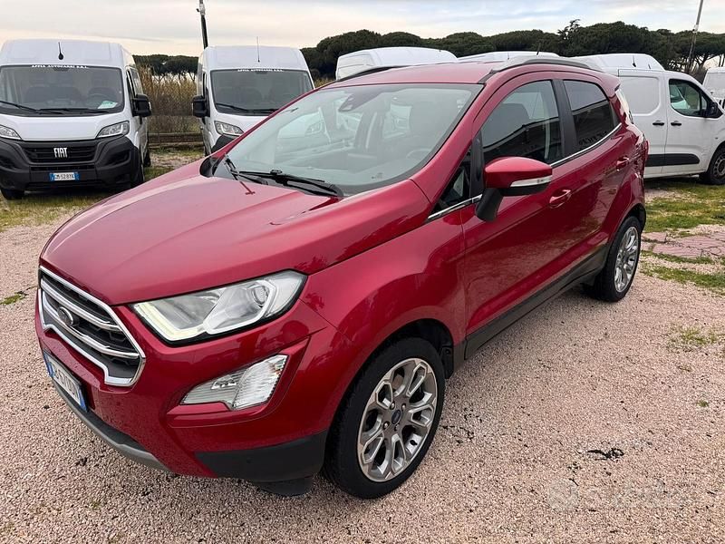 Usata Ford Ecosport Titanium 125 CV (91 kW) 2020 Rosso SUV