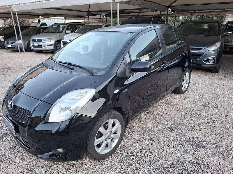 Usata Toyota Yaris Sol 90 CV (66 kW) 2008 Nero Utilitaria
