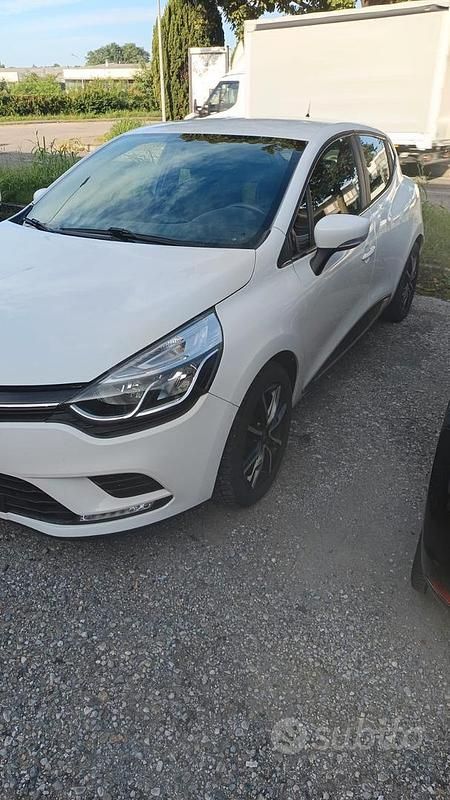 Usata Renault Clio IV 90 CV (66 kW) 2017 Bianco Berlina