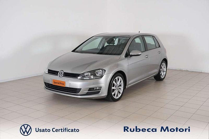 Usata VW Golf VII Highline 110 CV (80 kW) 2016 Grigio Utilitaria
