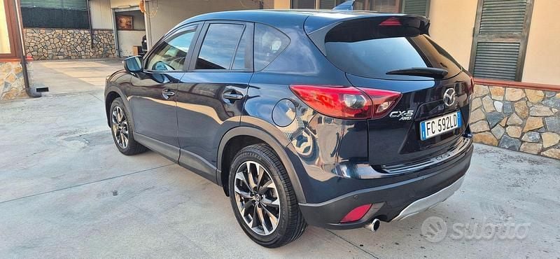Usata Mazda CX-5 Exceed 175 CV (128 kW) 2016 Blu SUV