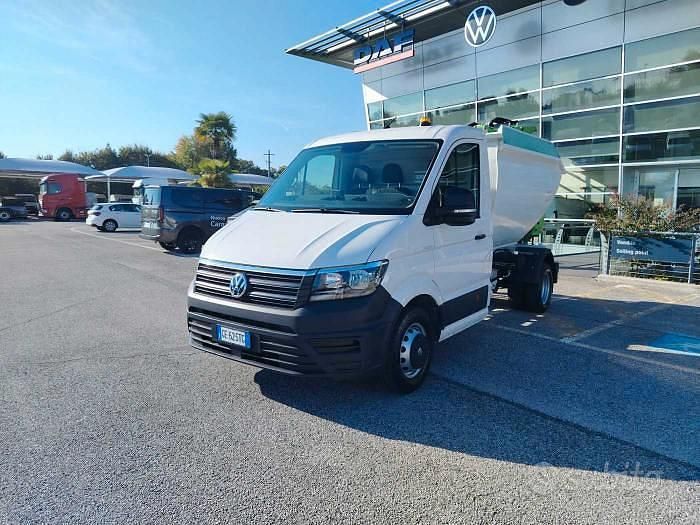 Usata VW Crafter 122 CV (89 kW) 2021 Bianco Furgone