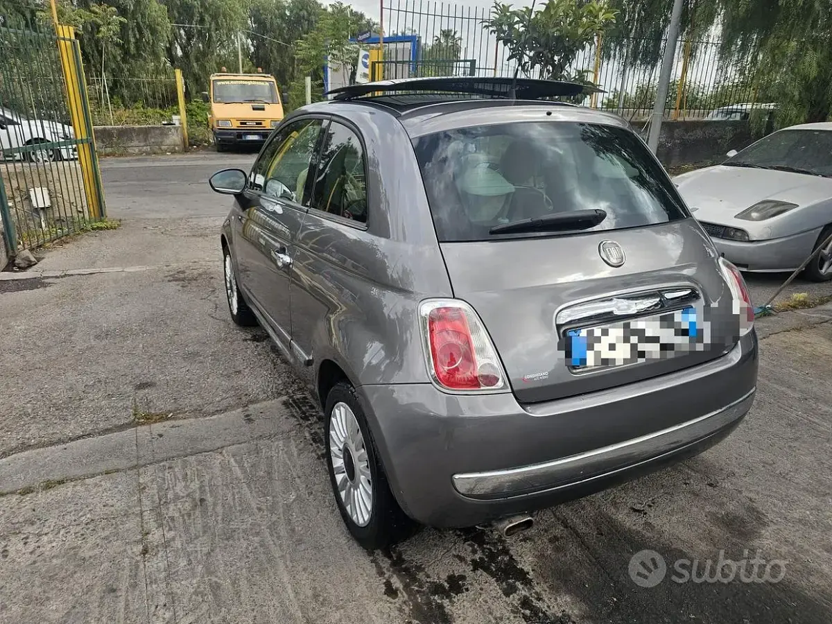 Usata Fiat 500 Pop 69 CV (50 kW) 2008 Grigio Berlina