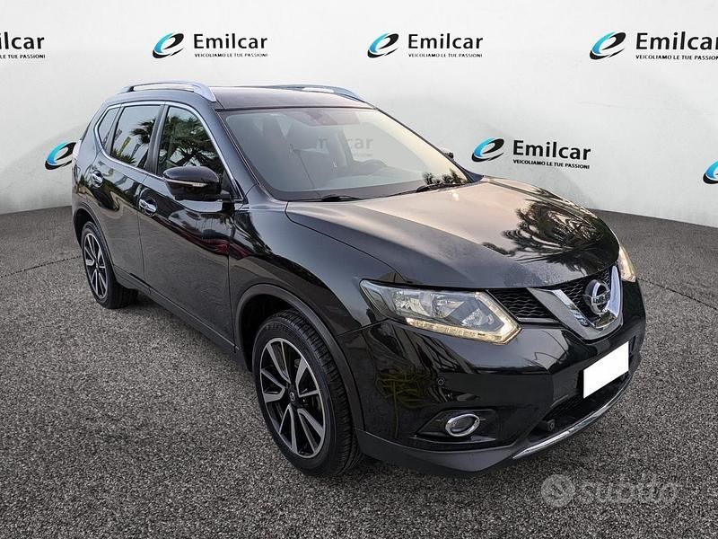 Usata Nissan X-Trail 131 CV (96 kW) 2017 Nero SUV