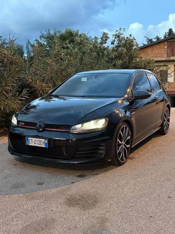 Usata VW Golf GTI 220 CV (161 kW) 2013 Nero Berlina