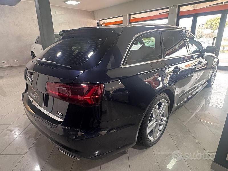 Usata Audi A6 S-Line 190 CV (139 kW) 2018 Blu Station wagon