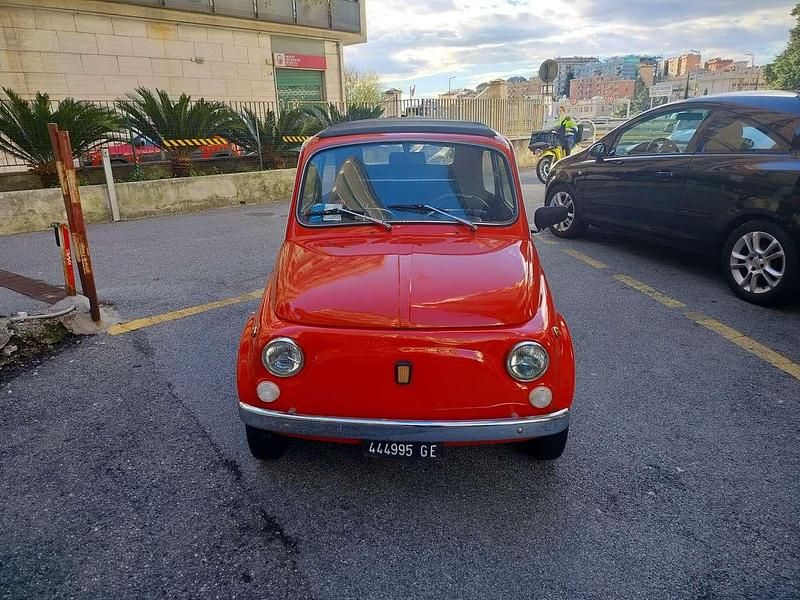 Usata Fiat Cinquecento 18 CV (13 kW) 1970 Rosso Utilitaria