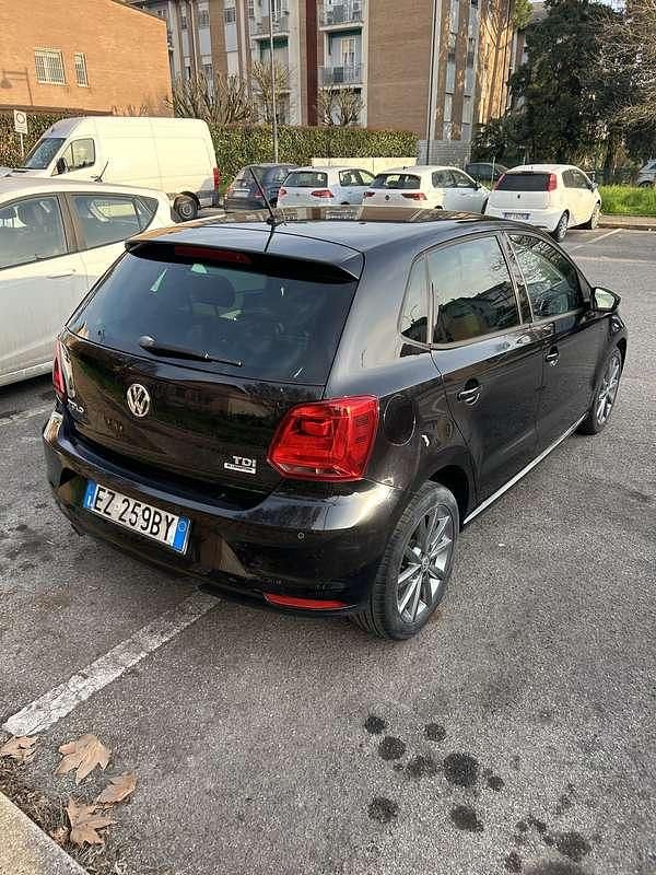 Usata VW Polo 90 CV (66 kW) 2015 Nero Berlina
