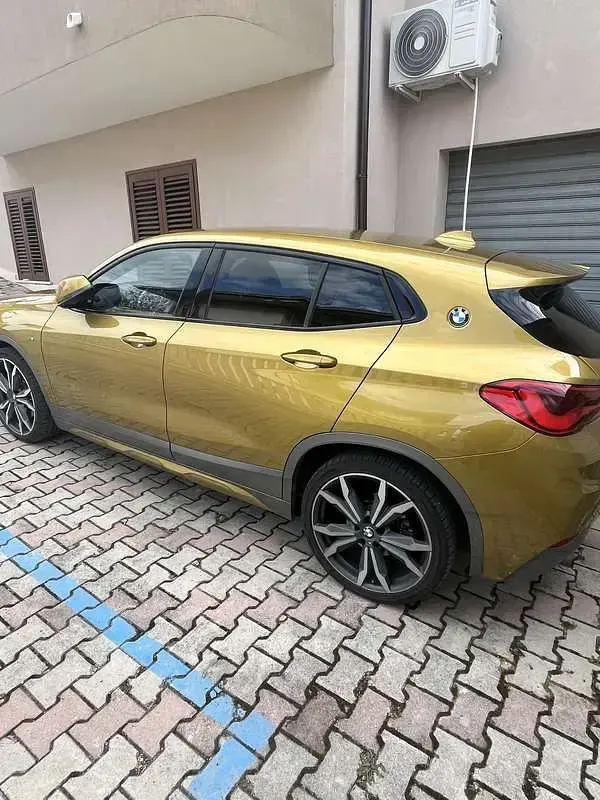 Usata BMW X2 M Sport 231 CV (169 kW) 2018 Giallo SUV