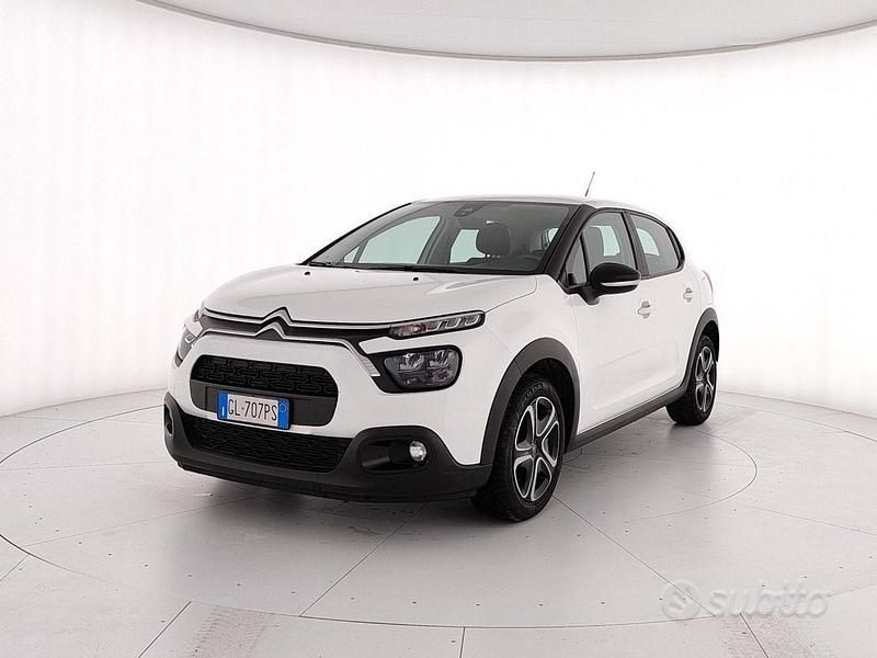 Usata Citroën C3 Feel 2022 Bianco Utilitaria