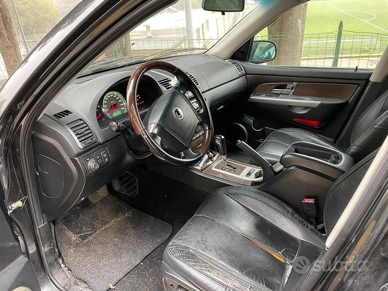 Usata SsangYong Rexton 165 CV (121 kW) 2006 Nero SUV