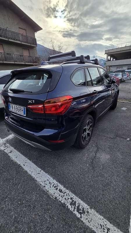 Usata BMW X1 Efficient Dynamics 150 CV (110 kW) 2018 Blu/azzurro SUV