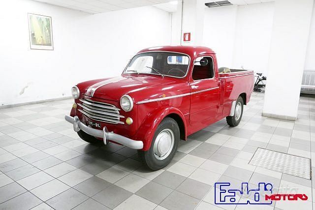Usata Fiat 1100 1950 Rosso Utilitaria