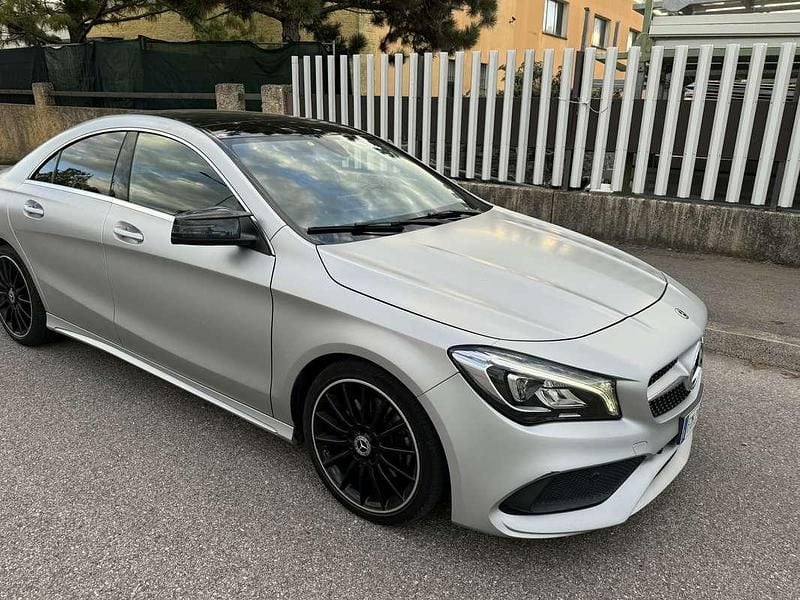 Usata Mercedes CLA220 AMG line 177 CV (130 kW) 2017 Grigio Berlina