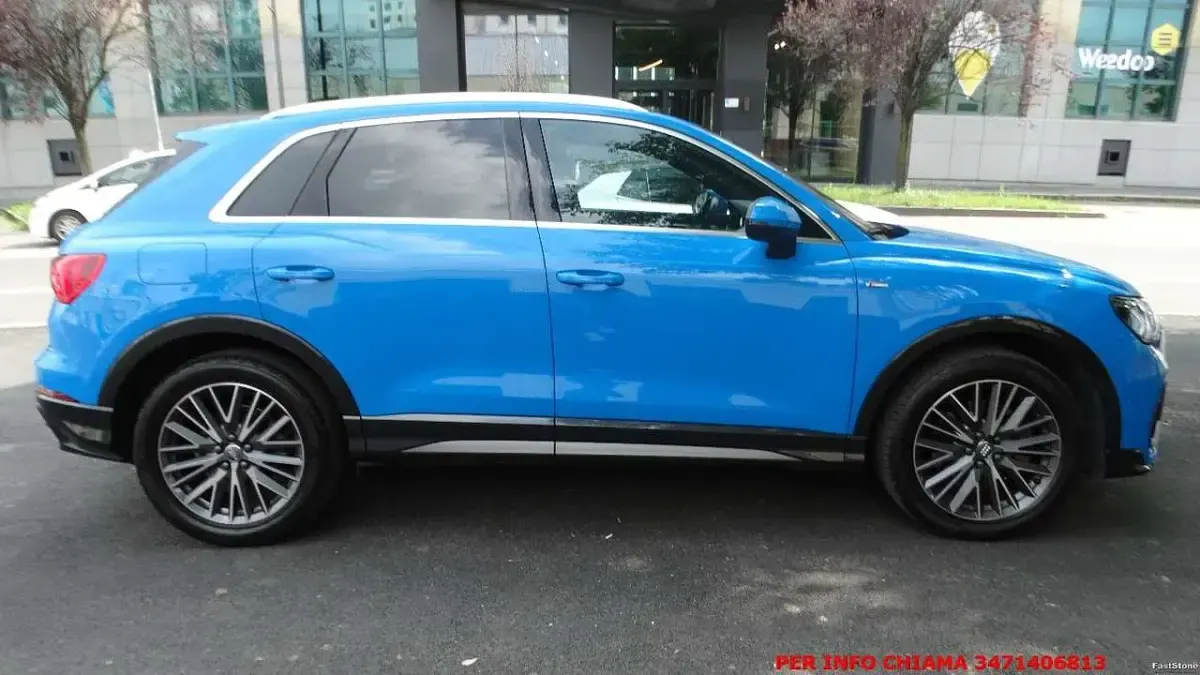 Usata Audi Q3 S-Line 190 CV (139 kW) 2019 Blu/azzurro SUV