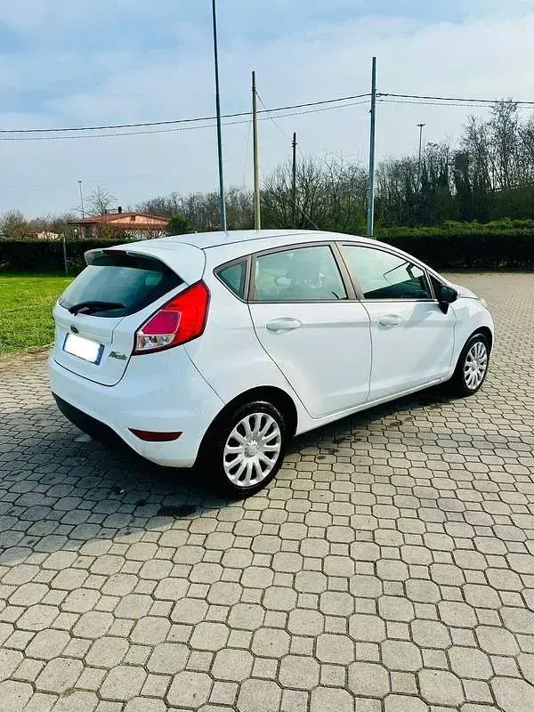 Usata Ford Fiesta Titanium 75 CV (55 kW) 2015 Bianco Utilitaria