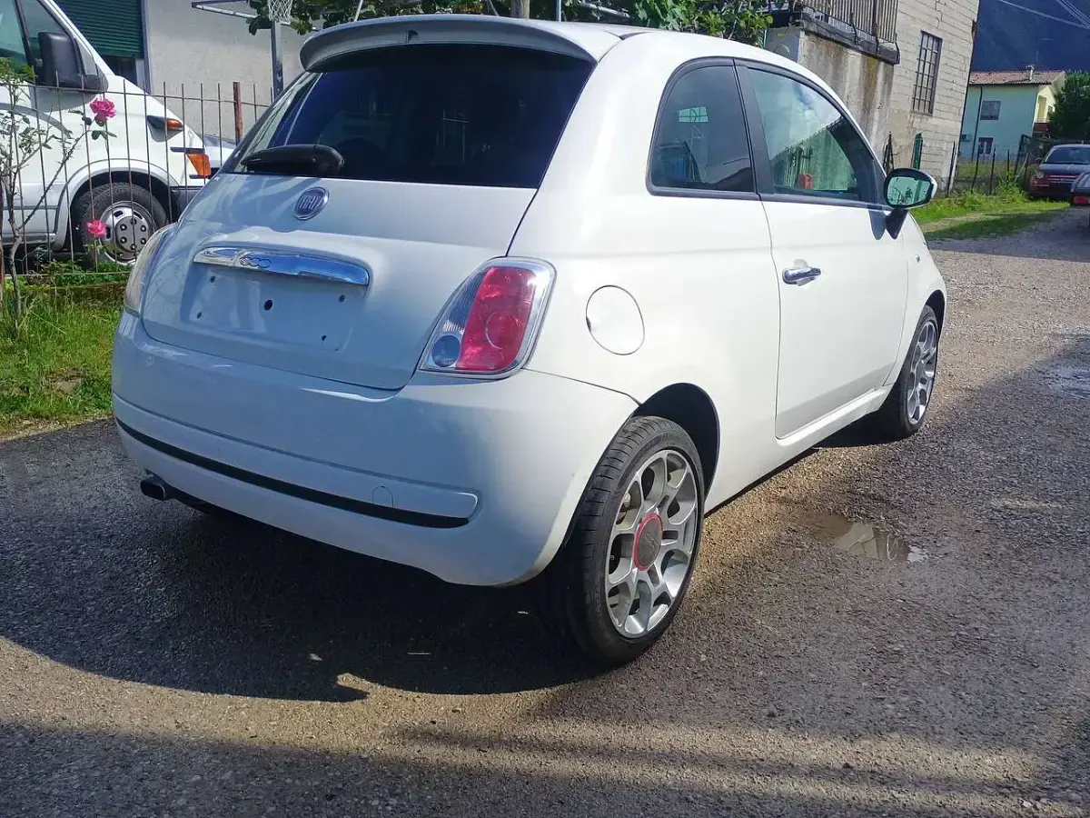 Usata Fiat 500 Sport 101 CV (74 kW) 2008 Bianco Utilitaria