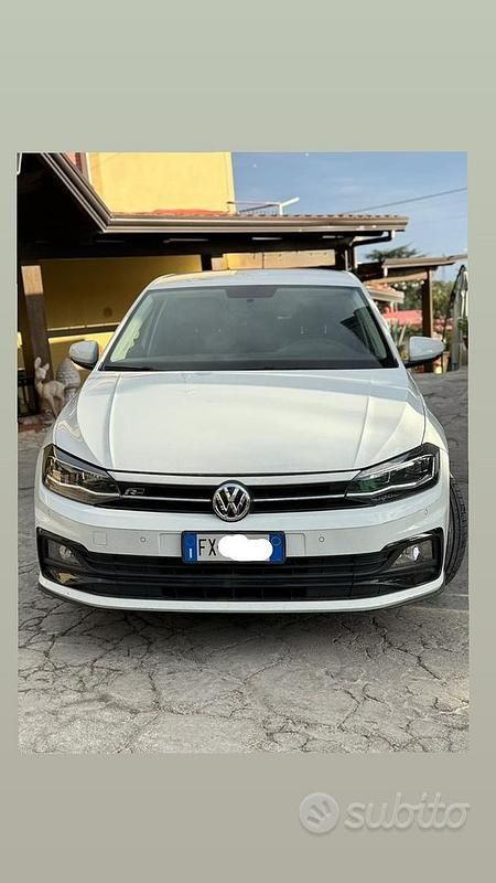 Usata VW Polo R-line 2019 Bianco