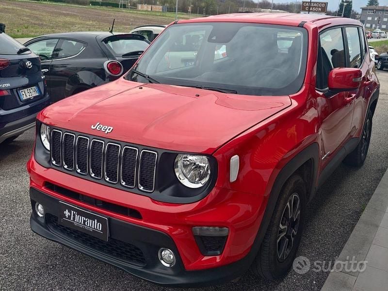 Usata Jeep Renegade Longitude 130 CV (95 kW) 2022 Rosso SUV