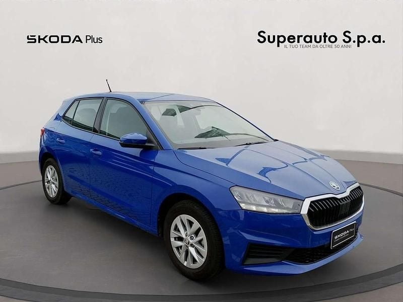 Usata Skoda Fabia Ambition 95 CV (69 kW) 2023 Blu/azzurro Utilitaria