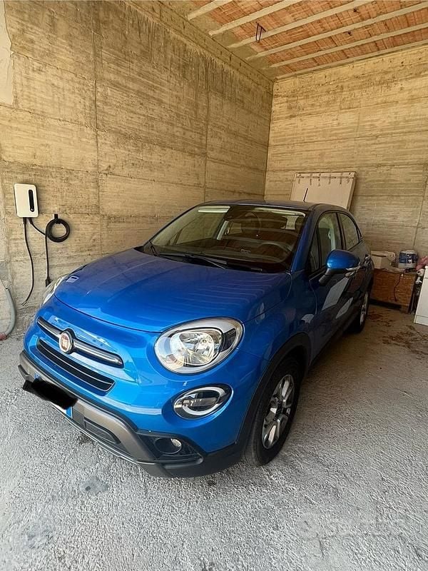 Usata Fiat 500X 120 CV (88 kW) 2020 Blu SUV