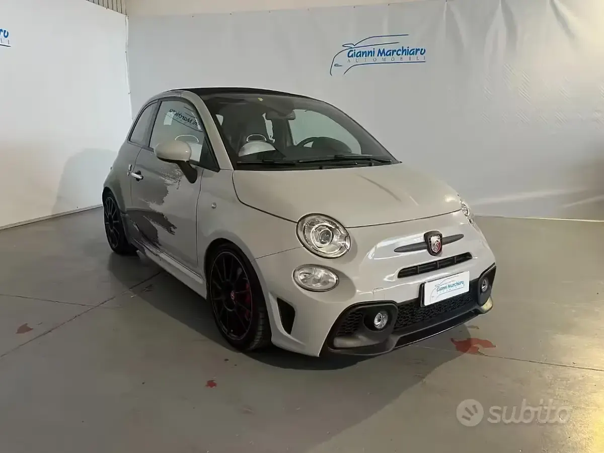 Usata Abarth 595C 140 CV (102 kW) 2015 Grigio Cabrio