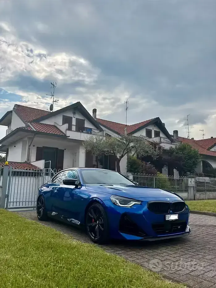 Usata BMW M240i M Sport 374 CV (275 kW) 2022 Bluazzurro Coupé