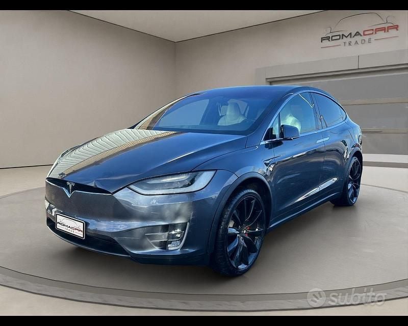 Usata Tesla Model X Performance 580 kW (789 CV) 2019 Grigio met SUV