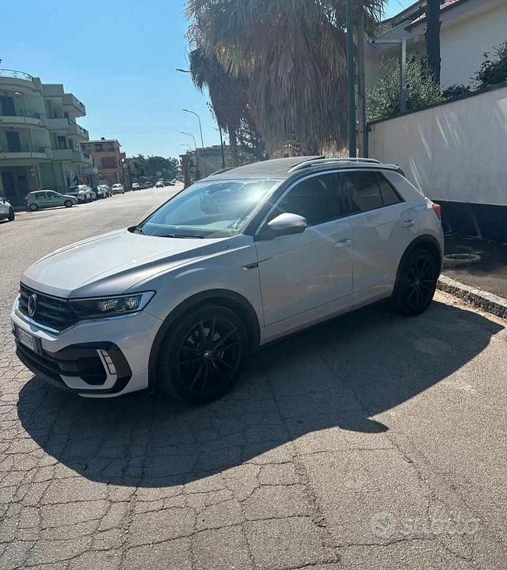 Usata VW T-Roc R 300 CV (220 kW) 2021 Grigio SUV