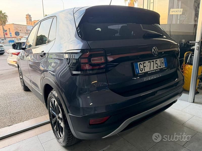 Usata VW T-Cross Style 95 CV (69 kW) 2022 Grigio SUV