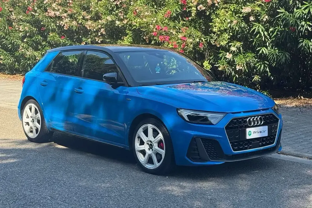 Usata Audi A1 S-Line 150 CV (110 kW) 2021 Blu SUV
