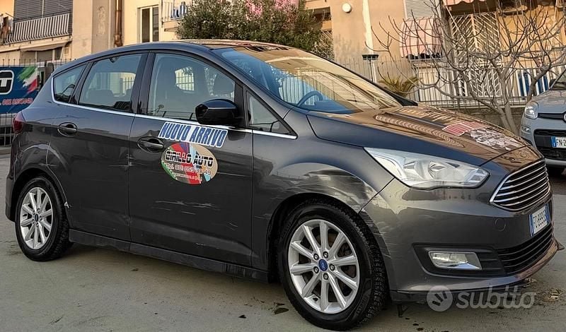 Usata Ford C-MAX Titanium 120 CV (88 kW) 2016 Grigio Monovolume