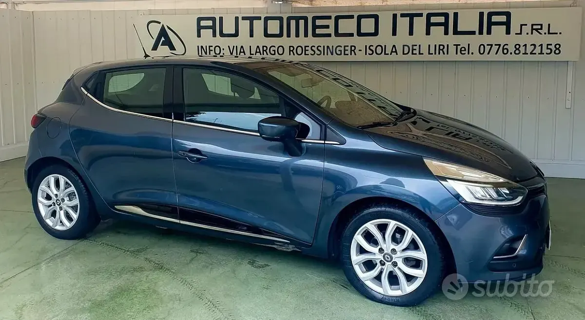 Usata Renault Clio IV 110 CV (80 kW) 2017 Blu Berlina
