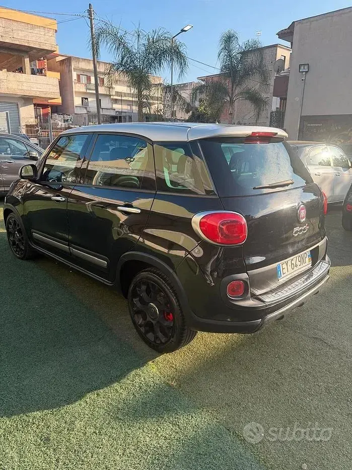 Usata Fiat 500L Trekking 120 CV (88 kW) 2015 Grigio Monovolume