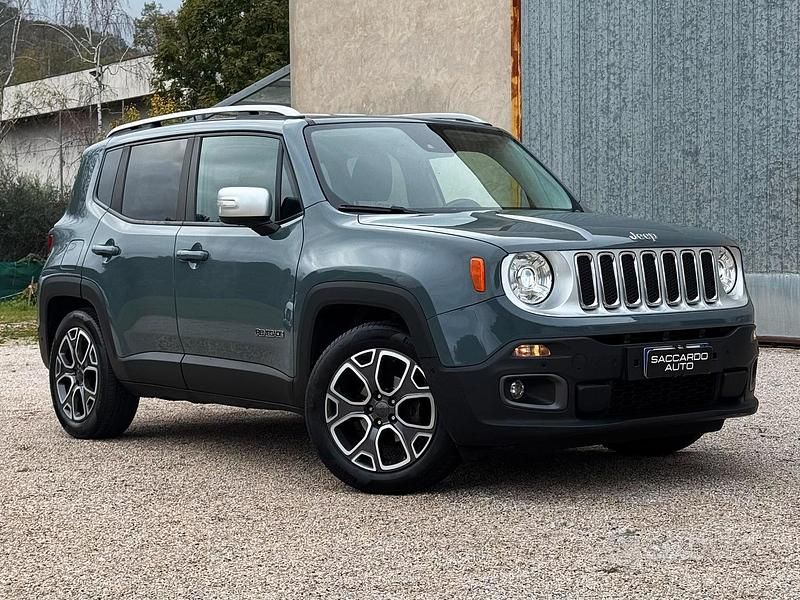 Grigio Usata 2016 Jeep Renegade Limited SUV | 11.900 € (Buon prezzo) - Immagine 1/4
