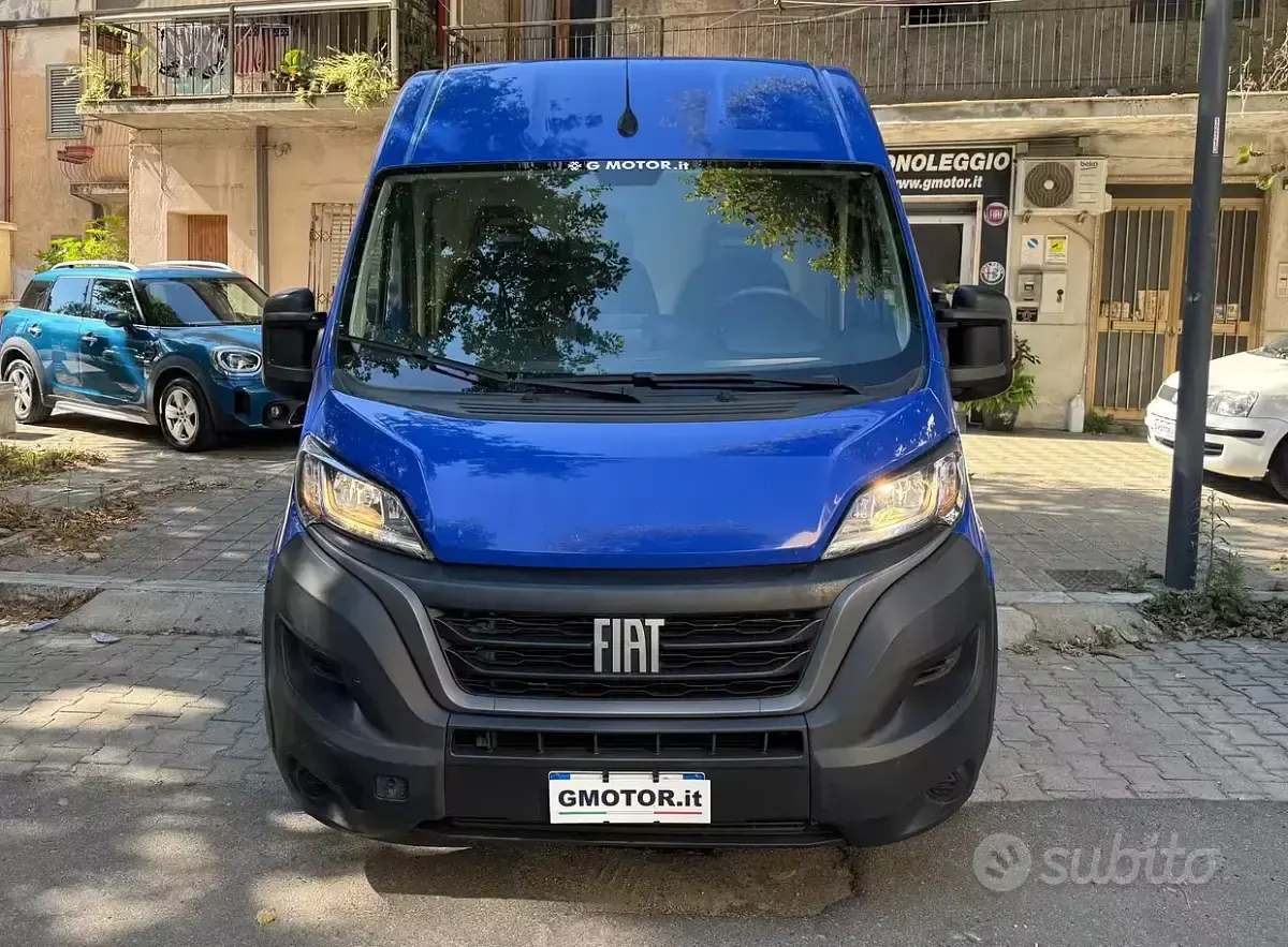 Usata Fiat Ducato 120 CV (88 kW) 2022 Blu Furgone