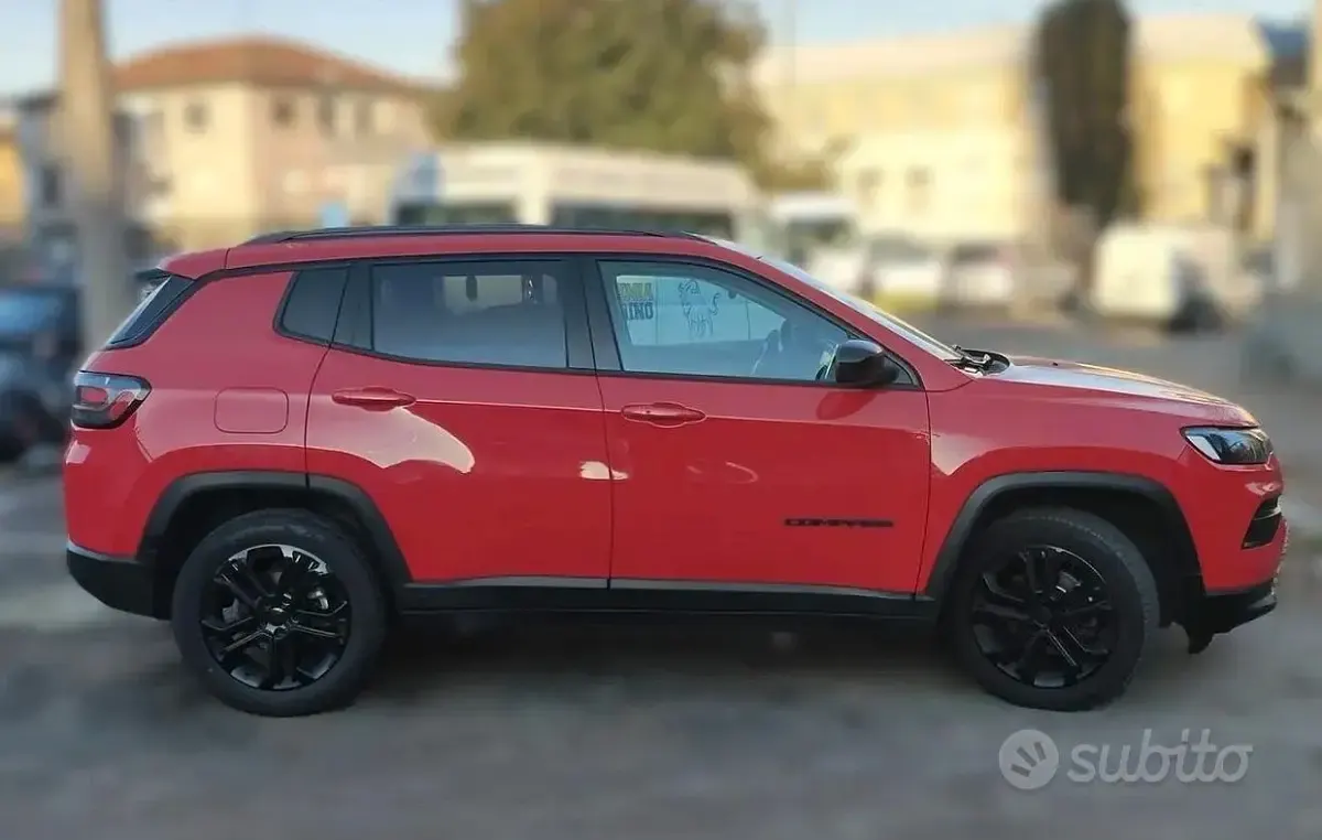 Usata Jeep Compass Night Eagle 131 CV (96 kW) 2023 Rosso SUV
