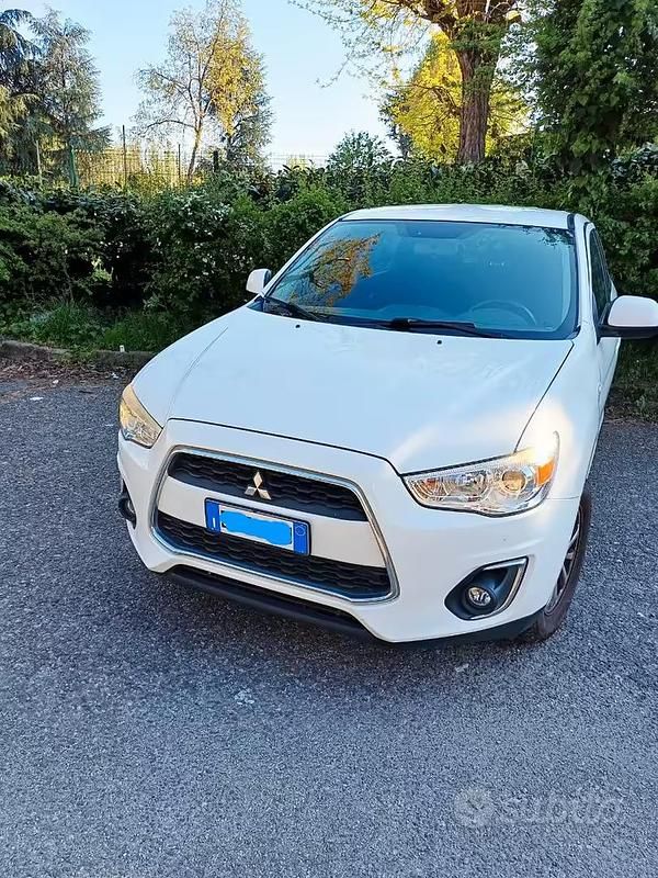Usata Mitsubishi ASX 2014 Bianco SUV
