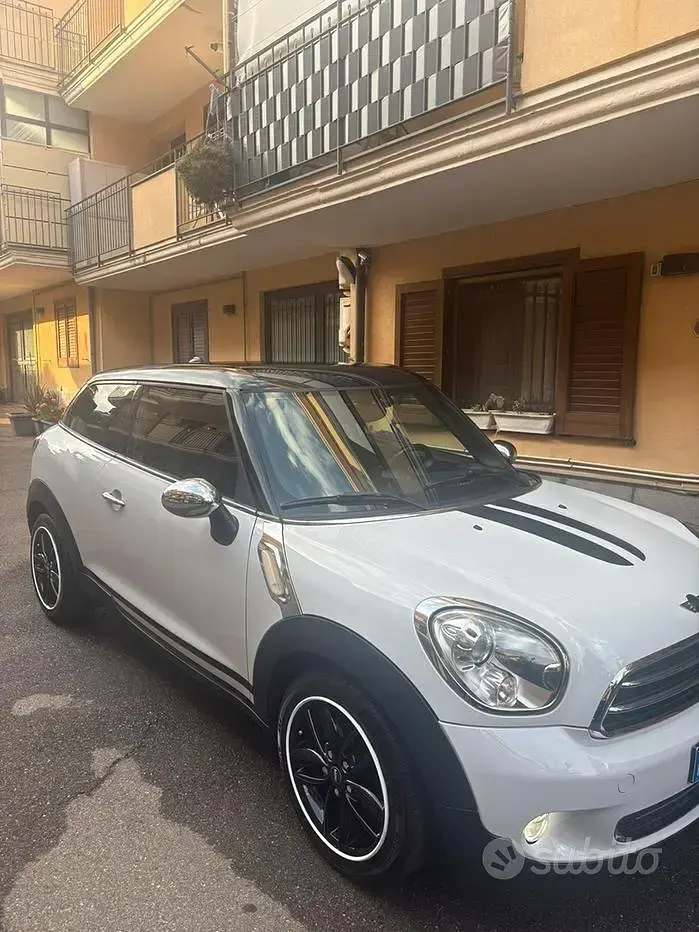 Usata Mini Paceman 111 CV (81 kW) 2015 Bianco Utilitaria