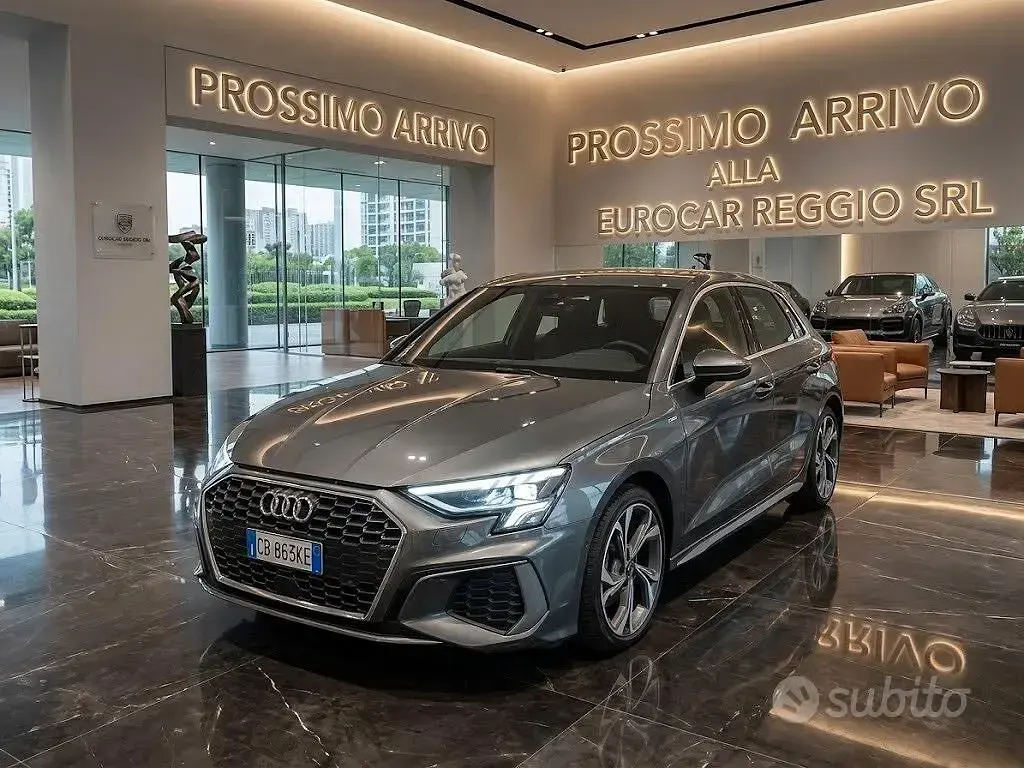 Usata Audi A3 S-Line 116 CV (85 kW) 2023 Grigio Berlina