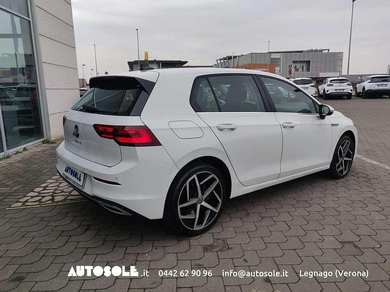 Usata VW Golf VII Style 150 CV (110 kW) 2020 Bianco Berlina