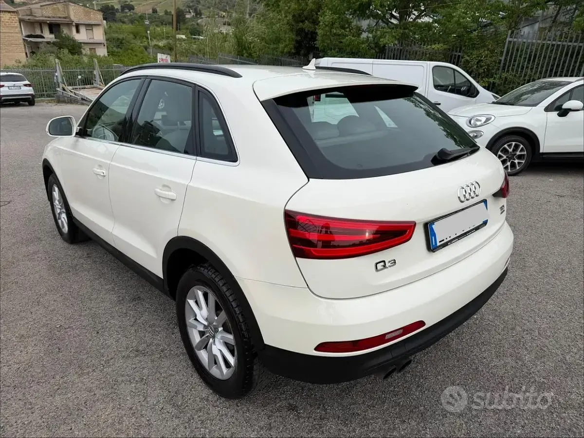 Usata Audi Q3 Advanced 177 CV (130 kW) 2012 Bianco SUV